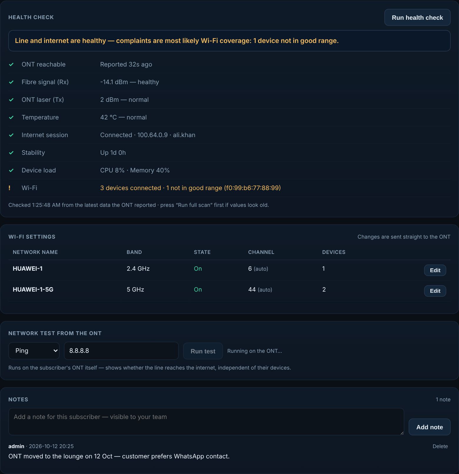ONT 360 tools